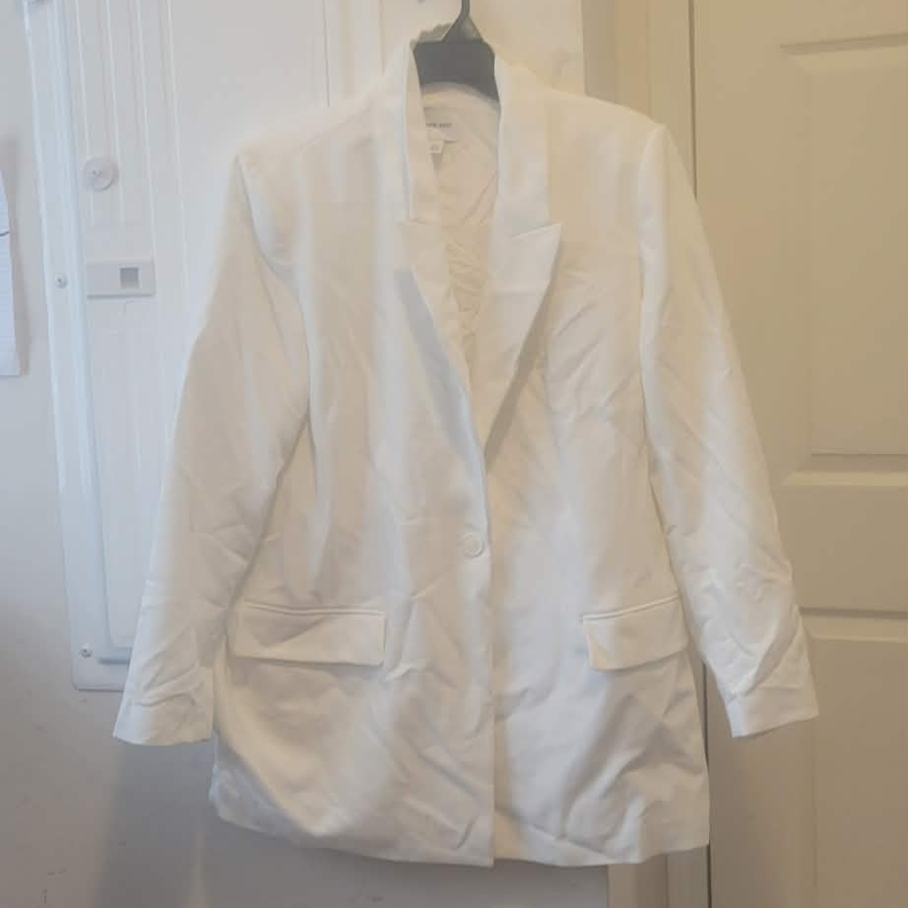 Nine West Classic White Blazer